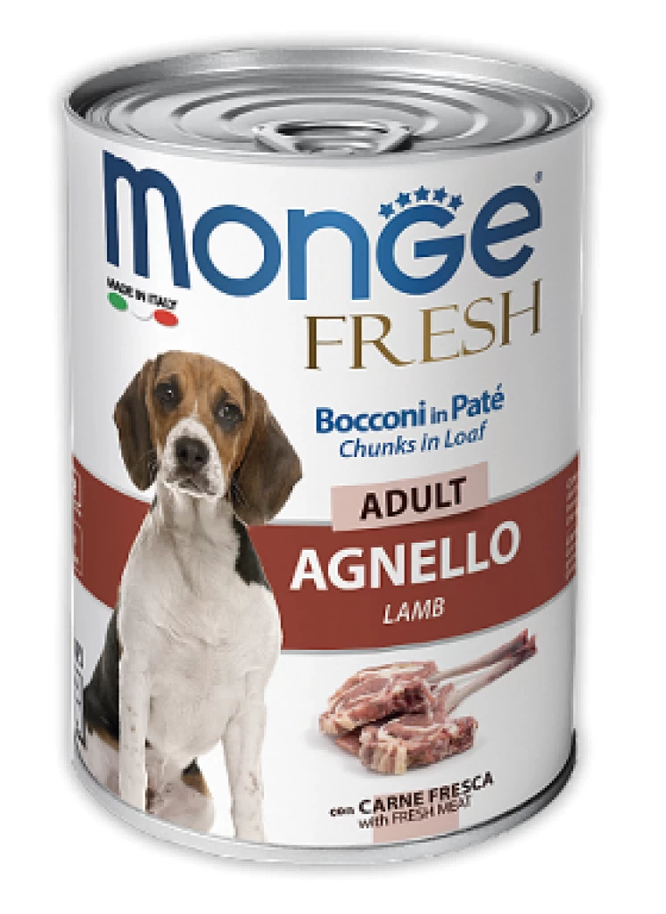 Monge FRESH Консервы д/собак ADULT AGNELLO LAMB 400гр Monge FRESH Консервы д/собак ADULT AGNELLO LAMB 400гр