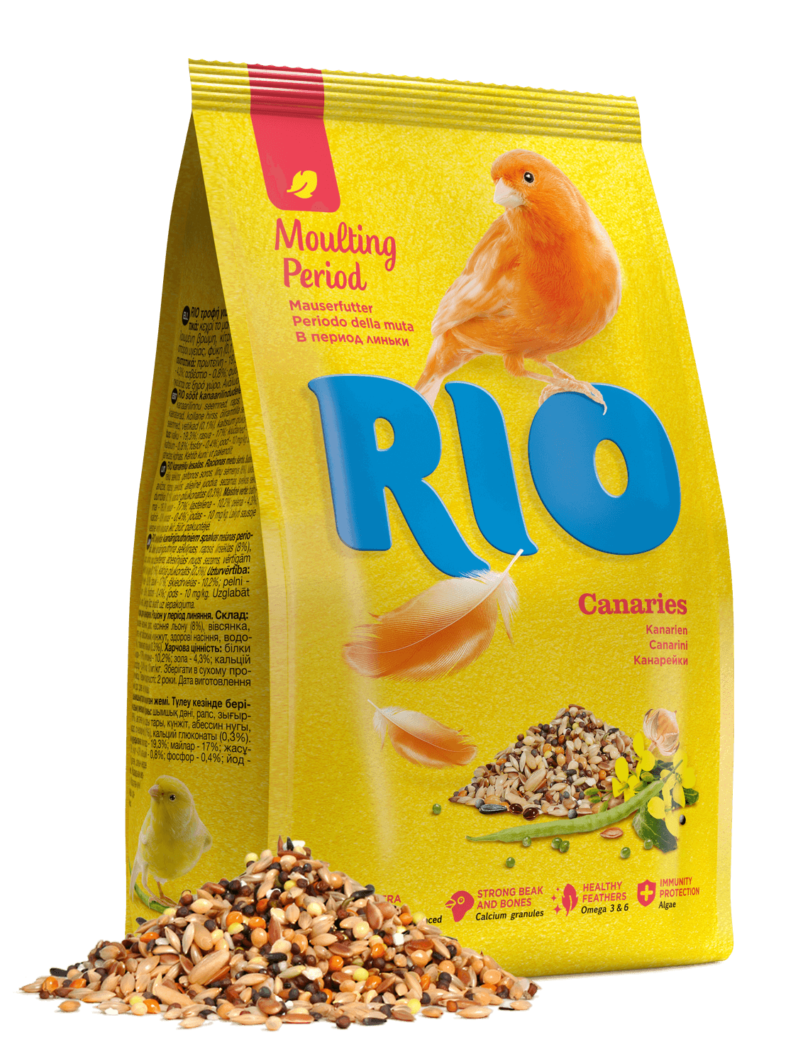 Rio Корм д/канареек в период линьки 500гр Rio Корм д/канареек в период линьки 500гр