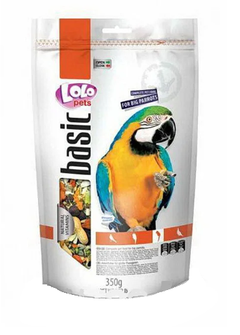 LoLo Pets Корм д/крупных попугаев 350 гр LoLo Pets Корм д/крупных попугаев 350 гр